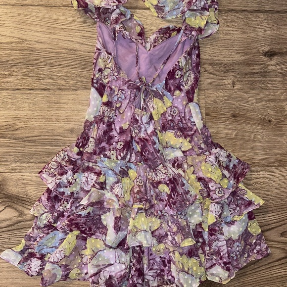Floral Ruffle Dress - Picture 5 of 5